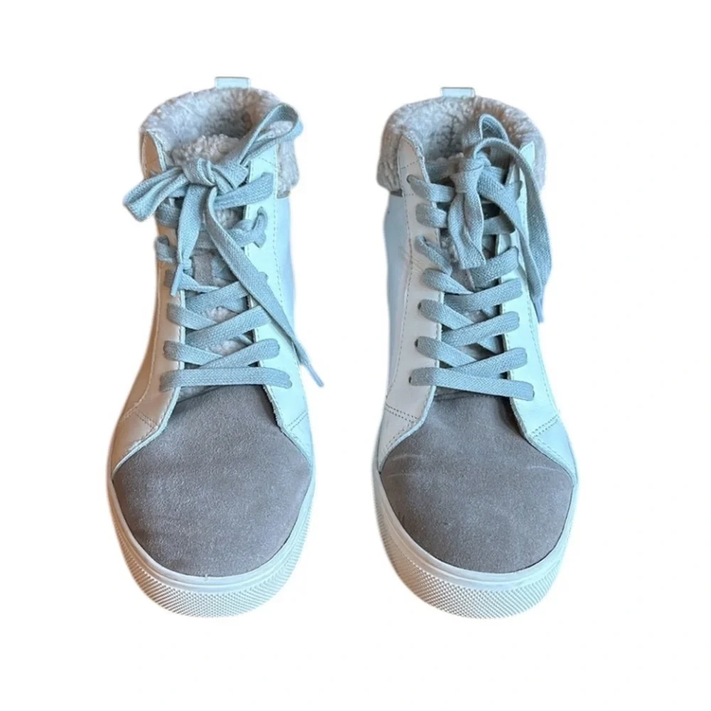 Blondo Giulia high top shearling waterproof sneaker